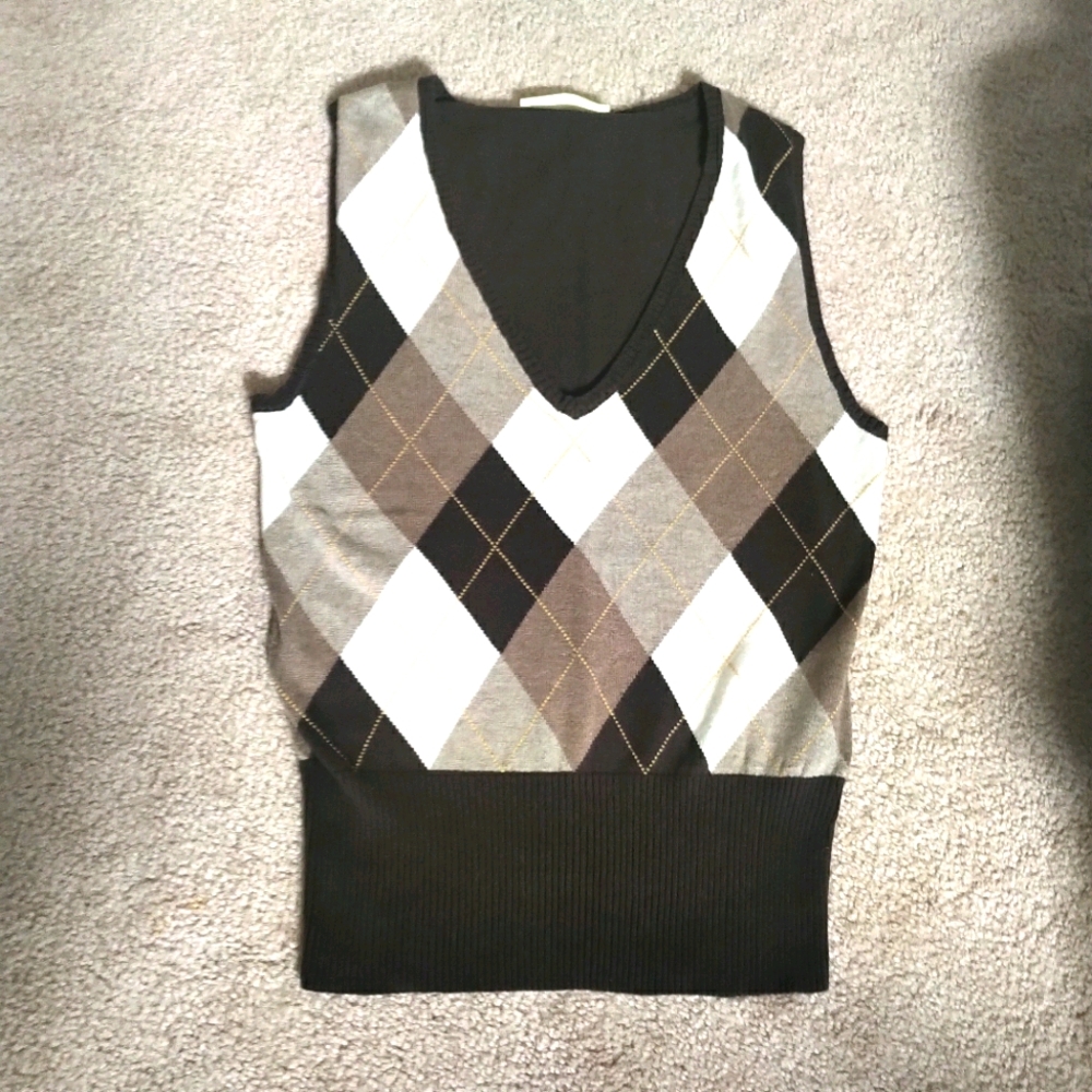 Argyle Vest